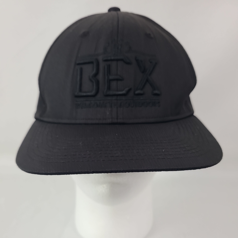 Bex Men's Fitted Black Embroidered Hat, Size Large-Extra Large - Picture 2 of 8